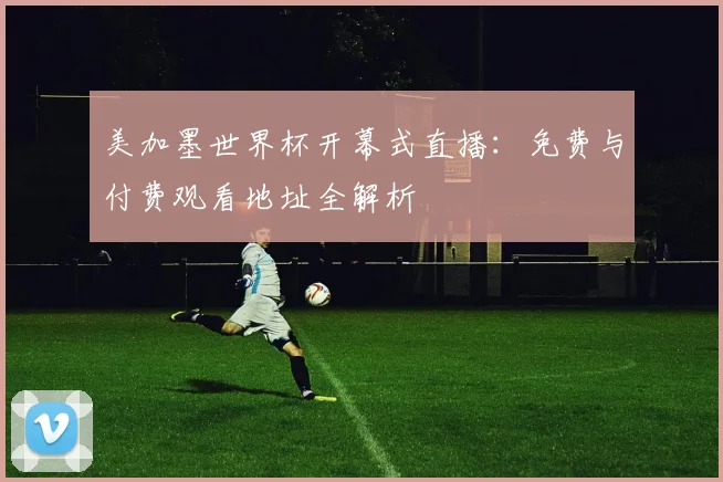 美加墨世界杯开幕式直播：免费与付费观看地址全解析
